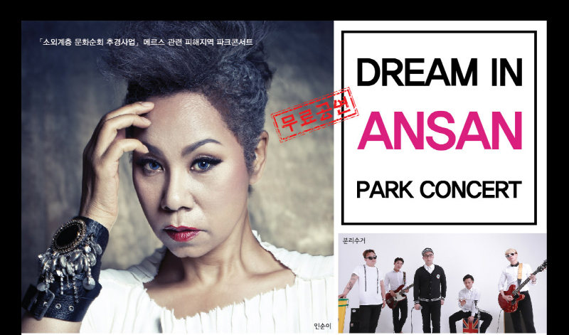 소외계층 문화순회 추경사업 메르스 관련 피해지역 파크콘서트 DREAM IN ANSAN PARK CONCERT 인순이, 분리수거